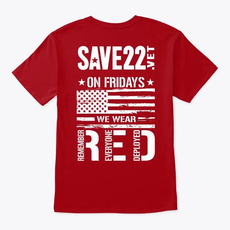 SAVE22 RED Friday