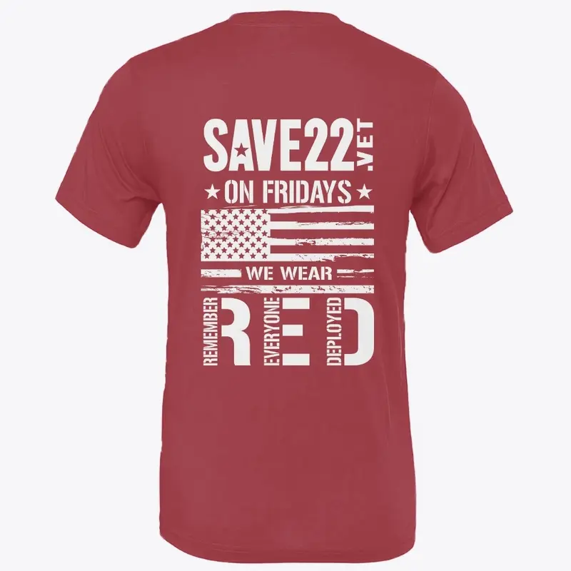 SAVE22 RED Friday