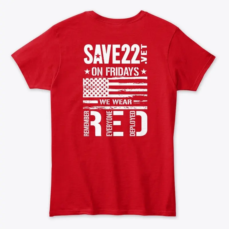 SAVE22 RED Friday