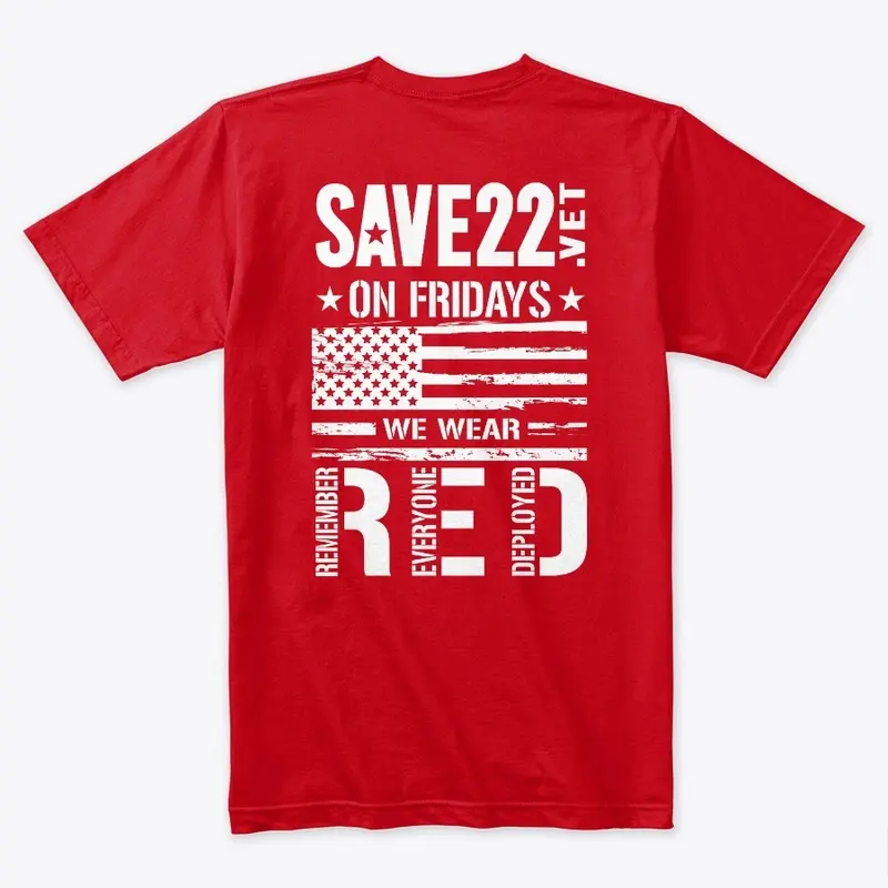 SAVE22 RED Friday