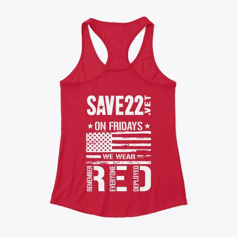 SAVE22 RED Friday