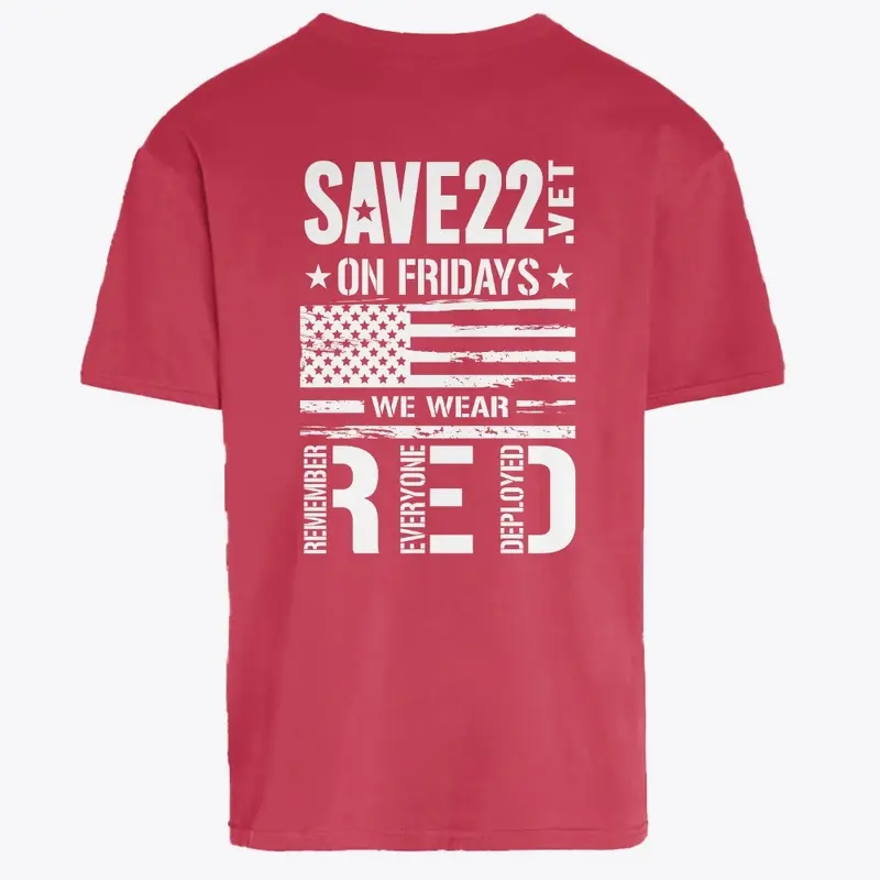 SAVE22 RED Friday