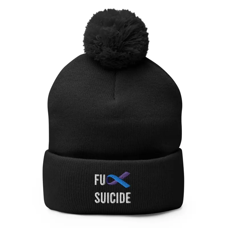 SAVE22 FU Suicide Pom Hat