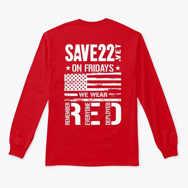 SAVE22 RED Friday